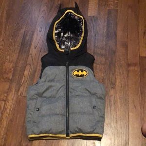 Baby gap Boys Batman puffer vest.